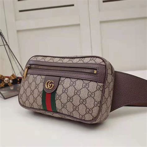 gucci beige gg belt bag|gucci belt gg supreme.